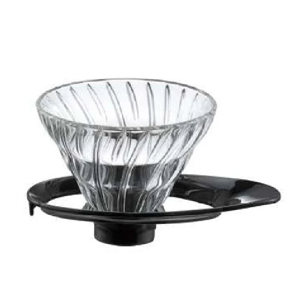 ハリオ HARIO V60 耐熱ガラス透過ドリッパー 01 ブラック