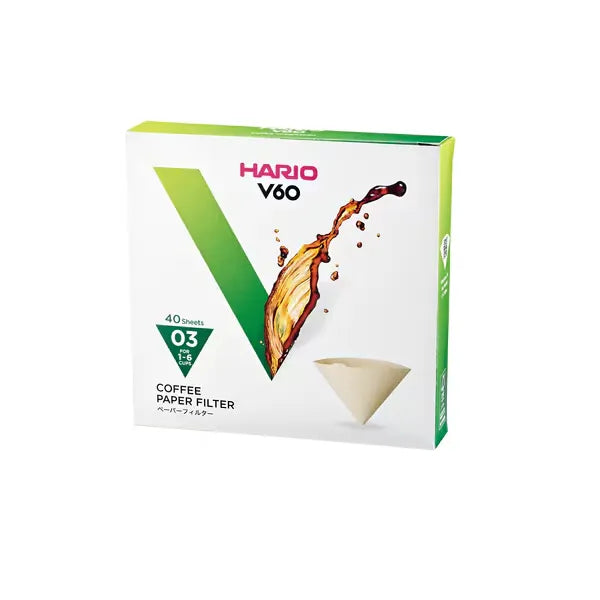 ハリオ HARIO V60用ペーパーフィルターみさらし03 40枚